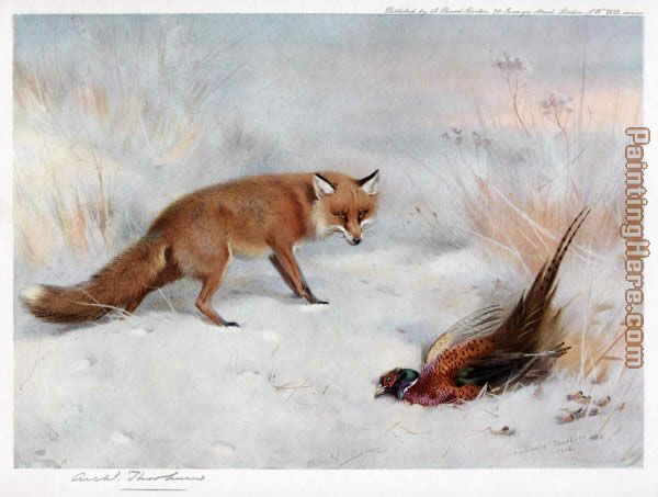 The Windfall painting - Archibald Thorburn The Windfall art painting